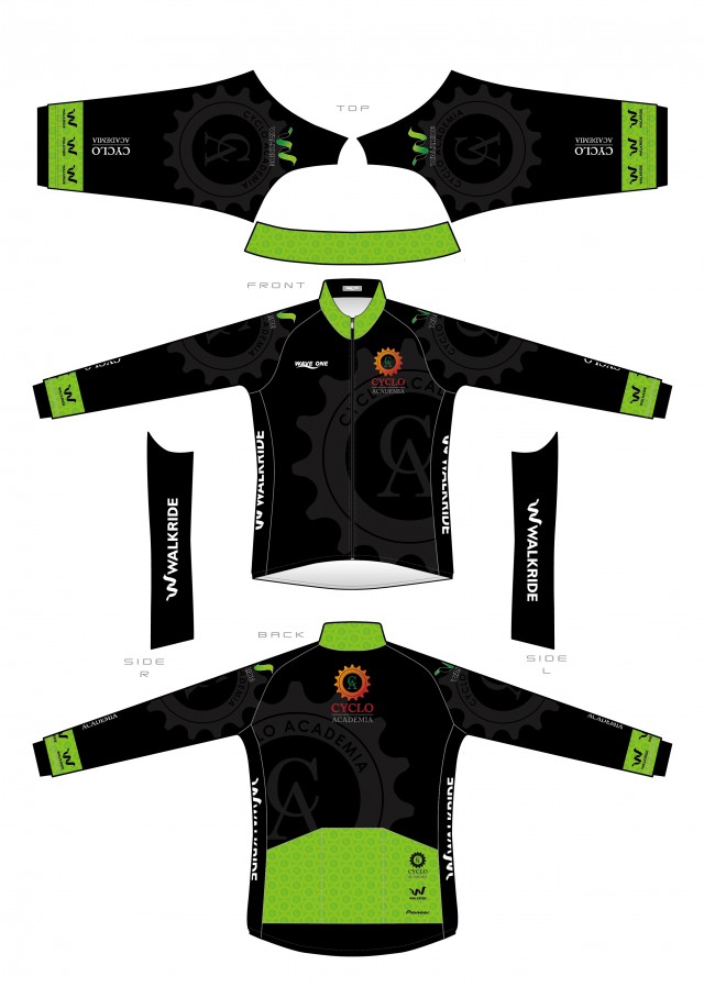 シクロアカデミアジャージ上着